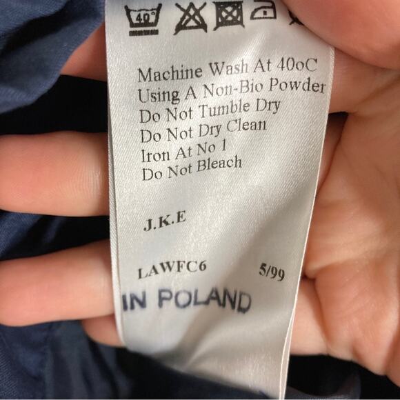 Musto Country | Dark Blue GORE-TEX Poly Coated Polyester Coat S - Picture 7 of 9